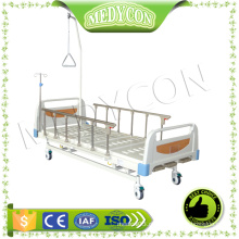 MDK-T209 3-функциональная больничная ручная кровать с полюсом самопомощи